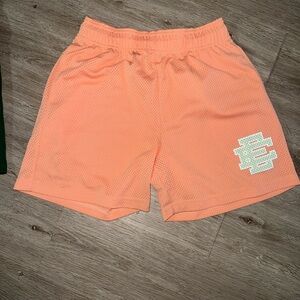 Eric Emanuel Peach Athletic Shorts with Elastic Waistband